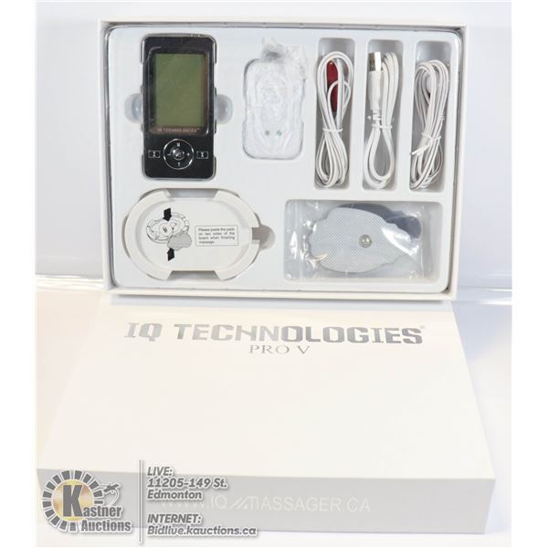 IQ TECHNOLOGIES PRO V MASSAGER TENS MACHINE
