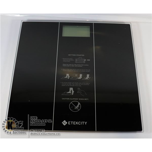 ETEKCITY DIGITAL BODY WEIGHT SCALE MODEL EB4074S.