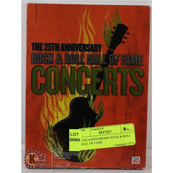 25TH ANNIVERSARY ROCK & ROLL HALL OF FAME