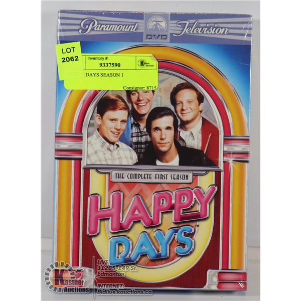HAPPY DAYS SEASON 1