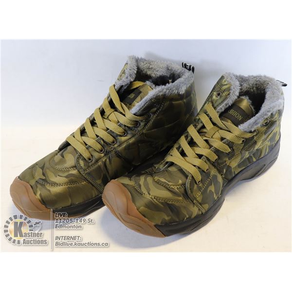 BOOTS WITH THE FUR SIZE 45 EU 14 US