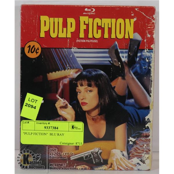 "PULP FICTION"  BLU RAY