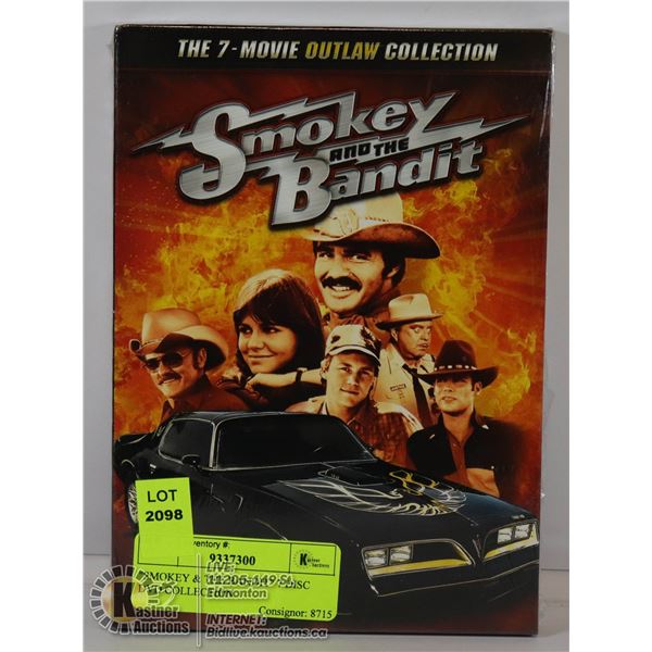 "SMOKEY & THE BANDIT" 7 DISC DVD COLLECTION