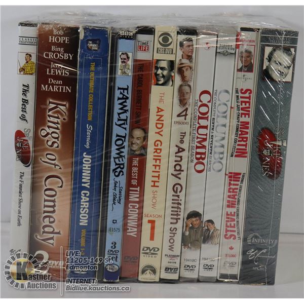 COMEDY THEMED DVD'S- ASSORTED LOT OF 11