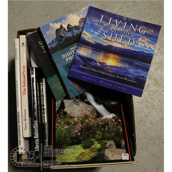 NATURE/WILDERNESS BOOKS- ASSORTED LOT OF 23