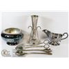 Image 1 : SILVER PLATED SERVING WARE