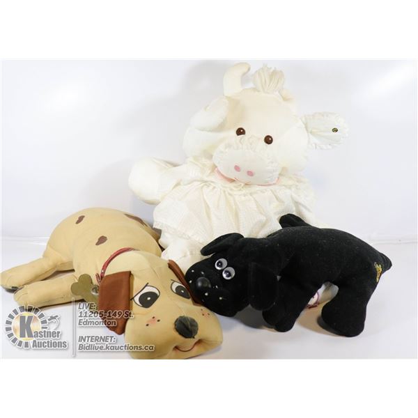 FISHER PRICE PUFFALUMP, POUND PUPPIES, JELLYCAT