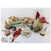 Image 1 : DECORATIVE COLLECTIBLE LOT OF BIRDS