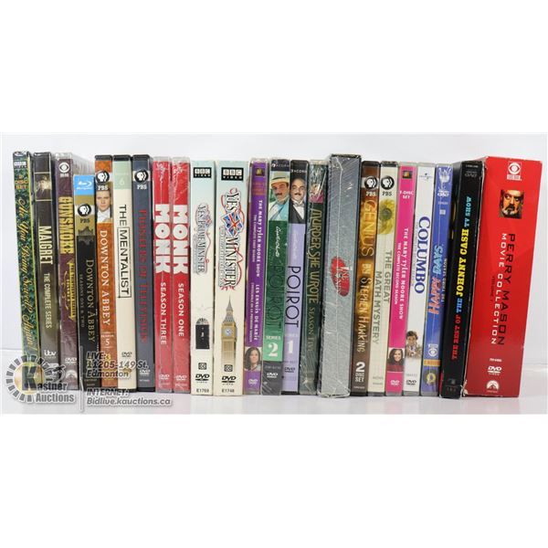 DVD'S ASSORTED LOT- TV SHOWS