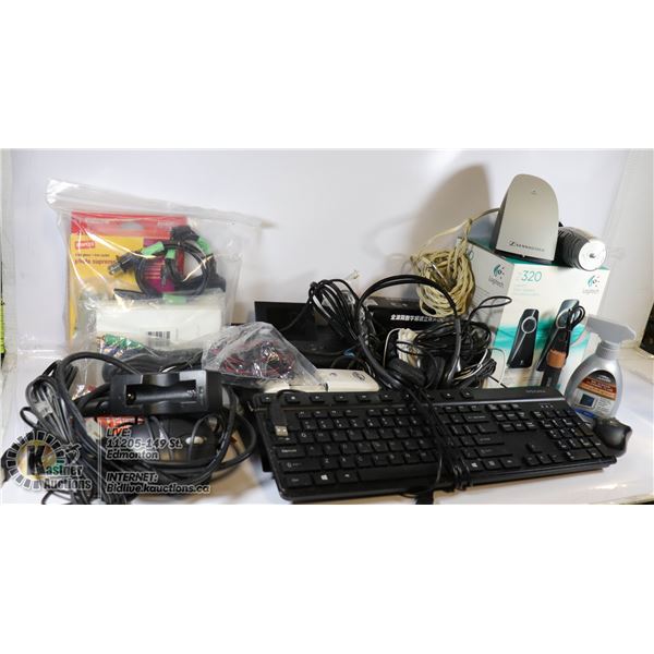 ELECTRONICS ASSORTED BOX LOT