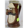 Image 1 : LARGE CONSTRUCTION WORKER POTTERY STEIN
