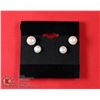 Image 1 : #103-FRESH WATER PEARL STUD EARRINGS 7.5mm-6.4mm