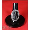 Image 1 : #7-NATURAL TOURMALINE RING (RAW) SIZE 8.75