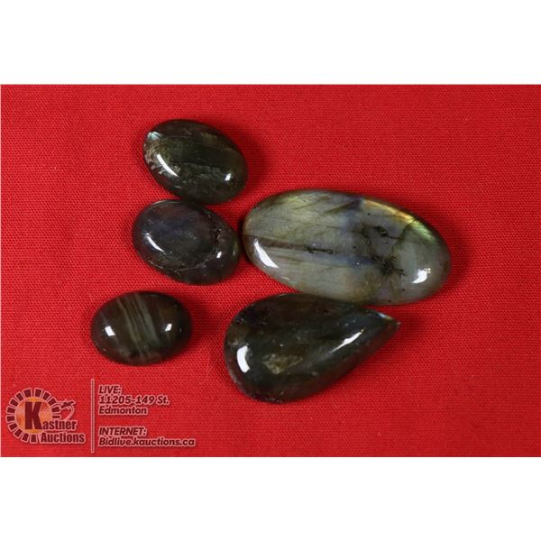 #70-NATURAL FIRE LABRADORITE 81.40ct