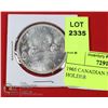 Image 1 : 1965 CANADIAN SILVER DOLLAR IN HOLDER