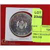 Image 1 : 1964 CANADIAN SILVER DOLLAR IN HOLDER