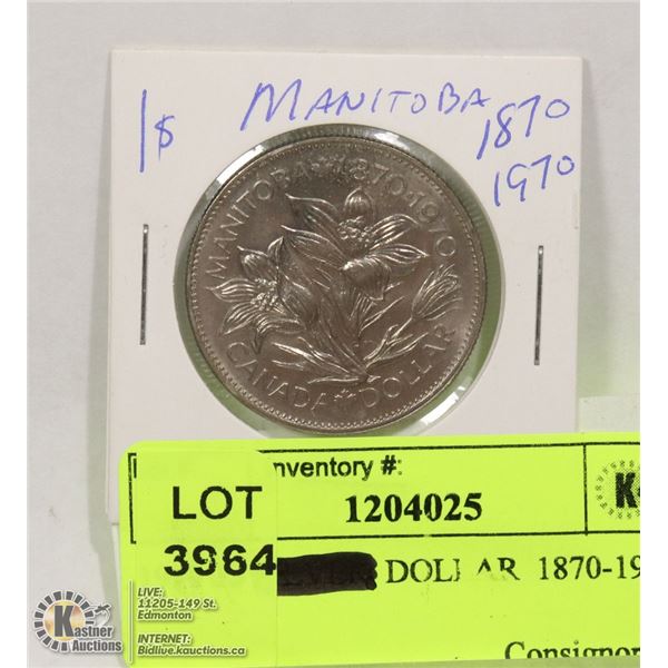 1970 1$ DOLLAR  1870-1970