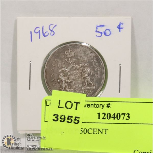 1968 50C 50CENT