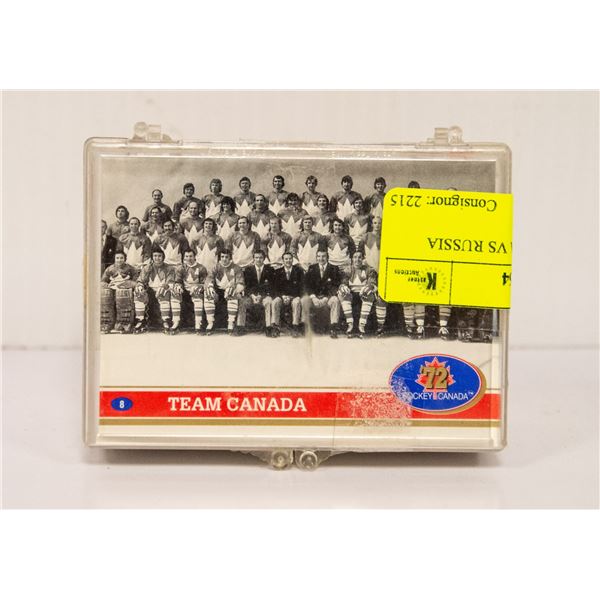 72 HOCKEY CANADA VS RUSSIA HOCKEY SET