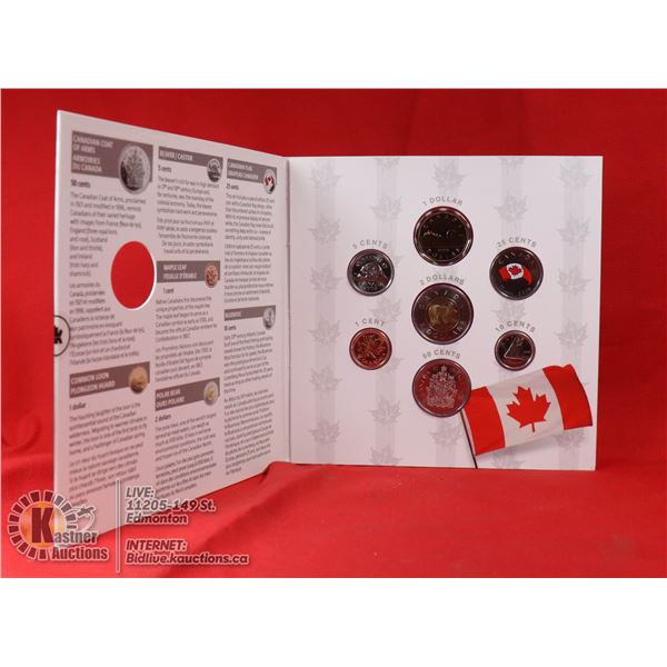 2008 CANADIAN FLAG COLLECTOR COIN SET CANADIAN