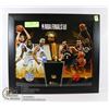 Image 1 : NBA FINALS FRAMED GOLDEN STATE VS TORONTO