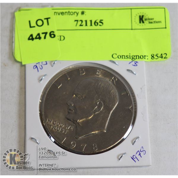 1978 $1 USD