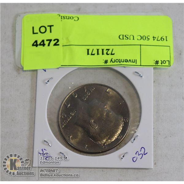 1974 50C USD