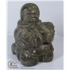 Image 1 : MADE IN CANADA STONE CARVING OF MOTHER & CHILD