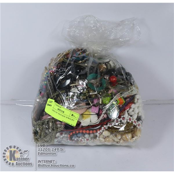 LARGE BAG OF VINTAGE JEWELRY