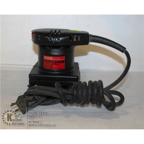 CRAFTSMAN HIGH SPEED ORBITAL FINISHING SANDER 1/4