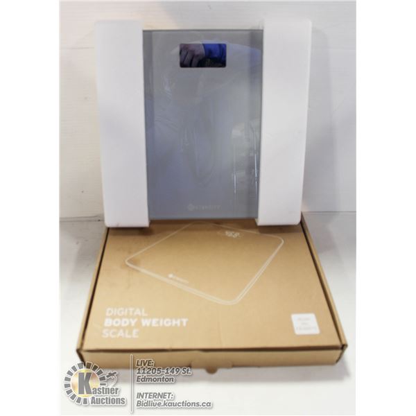 ETEKCITY DIGITAL BODY WEIGHT SCALE.