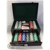 Image 1 : POKER SET IN WOODEN BOX.