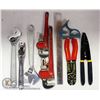 Image 1 : FLAT OF WRENCHES/ HAND TOOLS.