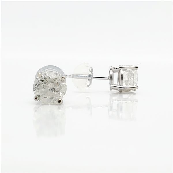 EC156-5 14K  DIAMOND EARRINGS