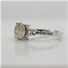 Image 1 : EC156-8 10K  NATURAL ZULTANITE DIAMONDRING