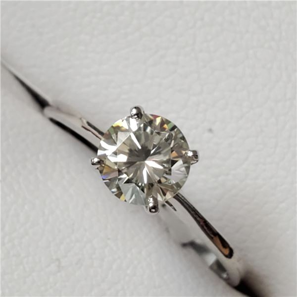 EC156-28 10K  MOISSANITE  RING