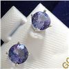 Image 1 : EC156-29 14K  TANZANITE EARRINGS