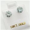 Image 1 : EC156-32 10K  MOISSANITE  EARRINGS