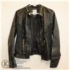 Image 1 : GUESS - LADIES FAUX LEATHER JACKET - SIZE MEDIUM