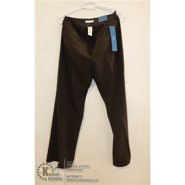 RICKI'S BROWN LADIES PANTS SIZE 10 SHORT WITH TAG