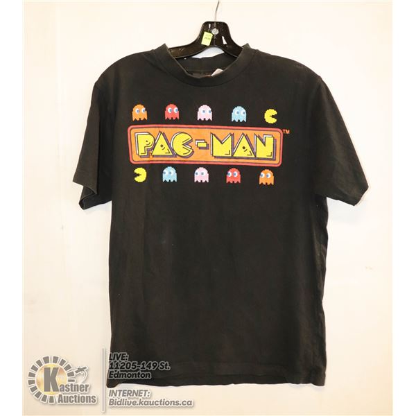 SIZE MEDIUM PAC-MAN T-SHIRT.