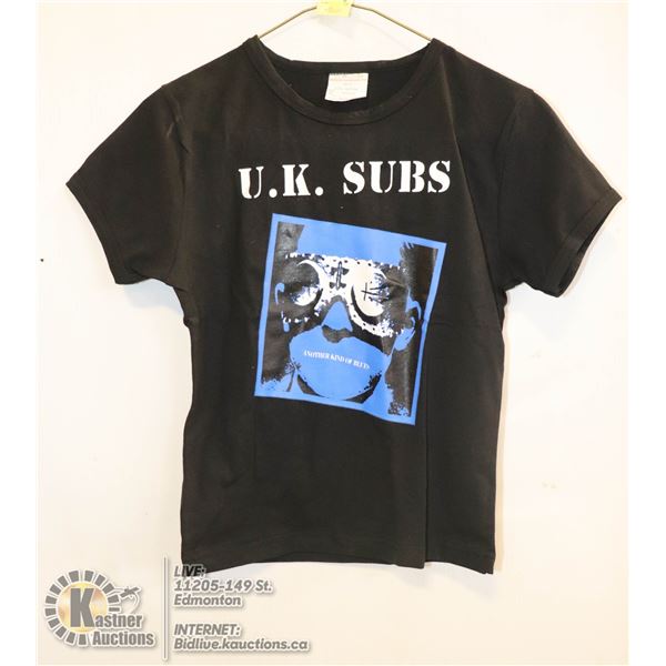 NEW CHILDREN'S MEDIUM U.K. SUBS T-SHIRT.