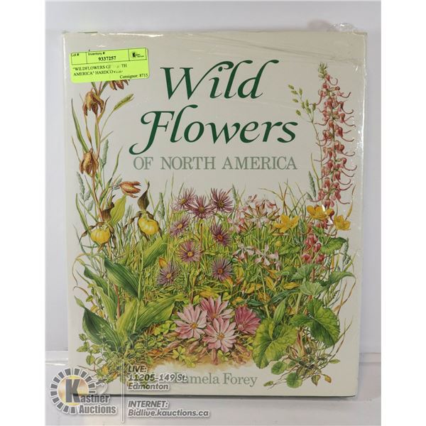 "WILDFLOWERS OF NORTH AMERICA" HARDCOVER-