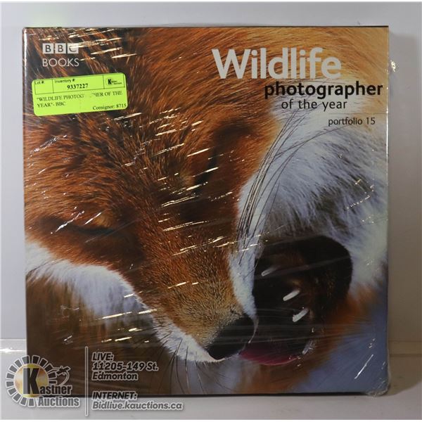 "WILDLIFE PHOTOGRAPHER OF THE YEAR"- BBC