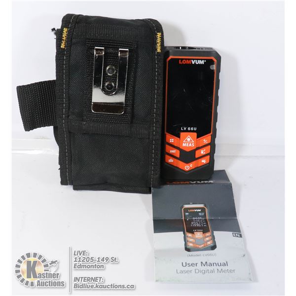 LASER DIGITAL METER LOMVUM WITH POUCH
