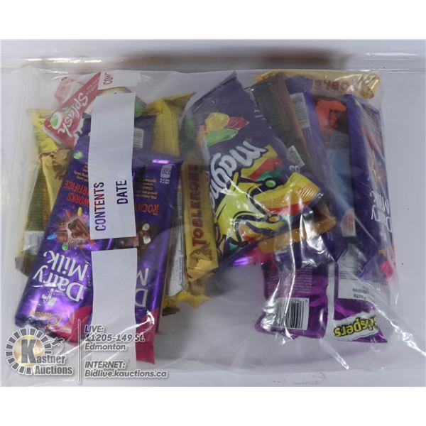 24 ASSORTED CHOCOLATE., CANDY AND MORE