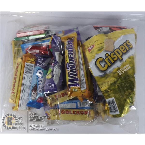 24 ASSORTED CHOCOLATE., CANDY AND MORE