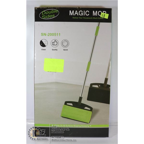 NEW DOUBLE SIDED MAGIC MOP