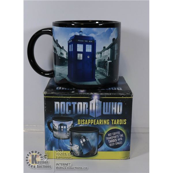 DOCTOR WHO DISAPPEARING TARDIS MUG