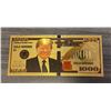 Image 1 : TRUMP GOLD TONE NOVELTY NOTE